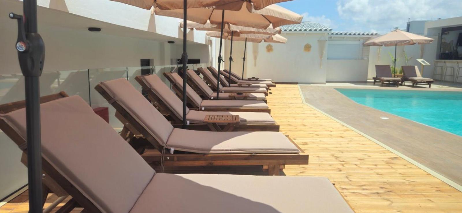Aegean View Hotel - Adults Only Sfáka Exterior foto